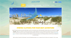 Desktop Screenshot of islandpassageclothing.com