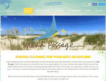 Tablet Screenshot of islandpassageclothing.com